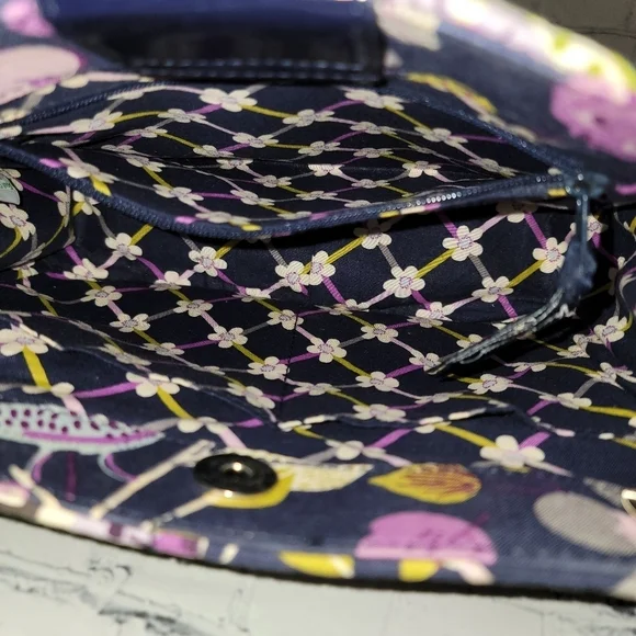 Vera Bradley Floral Nightingale Chain Strap Shoulder Bag - Picture 8 of 10